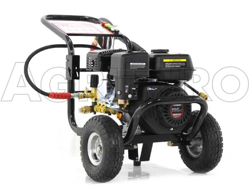 Hochdruckreiniger GeoTech PWP 12/205 ZW mit Loncin Benzinmotor 196 ccm