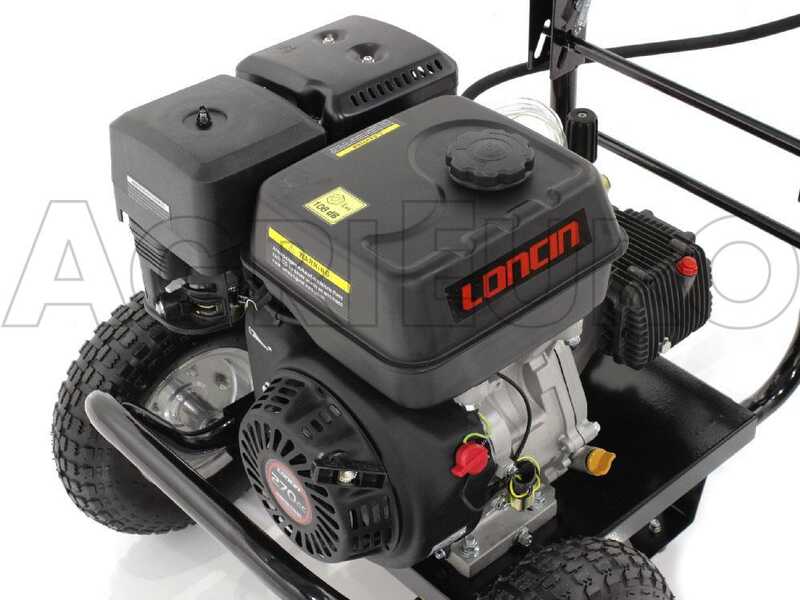 Hochdruckreiniger GeoTech Pro PWP 15/235 ZW mit Loncin Benzinmotor 270 ccm