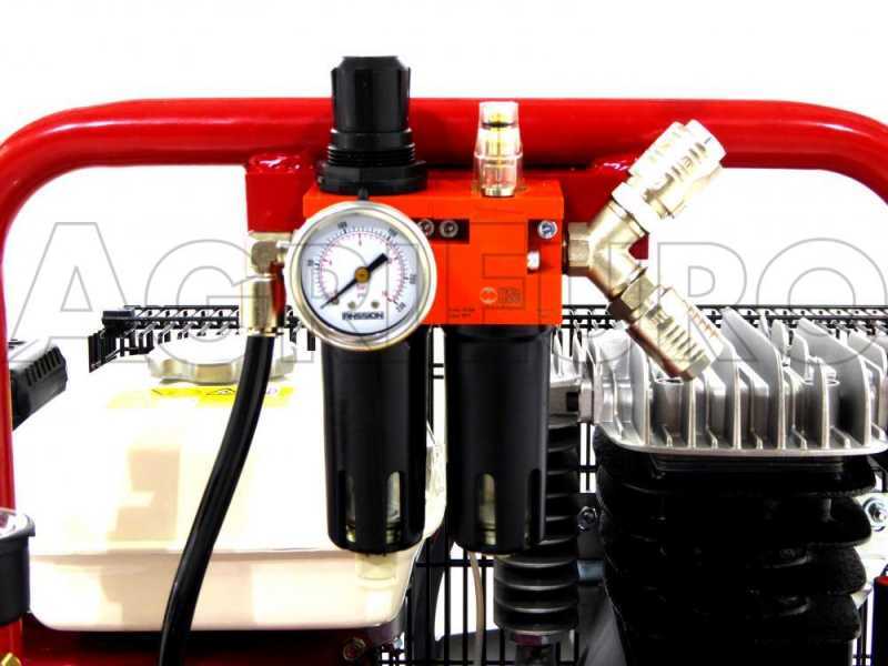 Airmec CRS 1055/510 - Kolbenkompressor mit Honda Motor GX 160