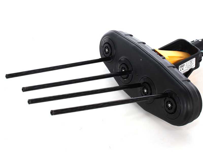 Batteriebetriebener Olivenr&uuml;ttler Volpi Giulivo 4YOU 706 - 240-370 cm - Olivensch&uuml;ttler mit Verl&auml;ngerungsschaft