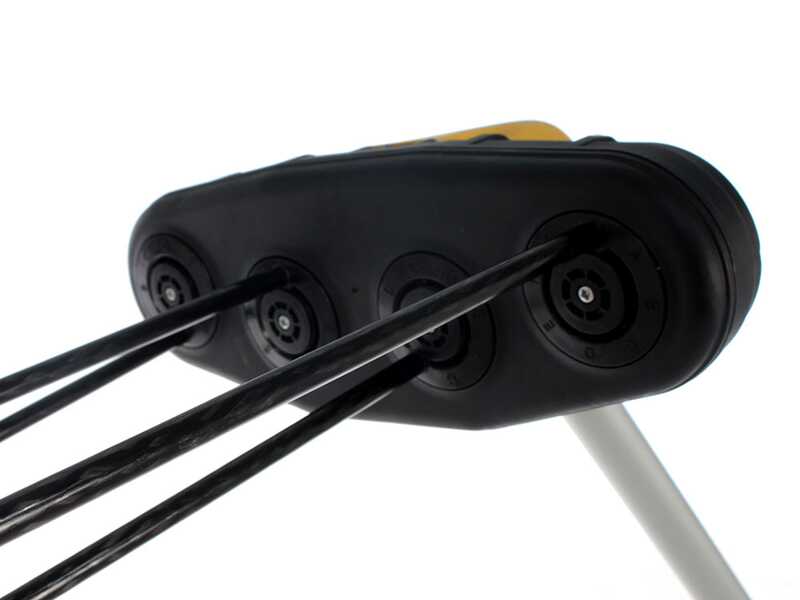 Batteriebetriebener Olivenr&uuml;ttler Volpi Giulivo 4YOU 706 - 240-370 cm - Olivensch&uuml;ttler mit Verl&auml;ngerungsschaft