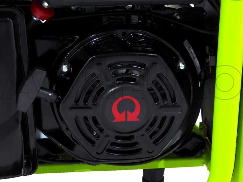 Pramac PX 8000 - Benzin-Stromerzeuger mit R&auml;dern mit AVR-Regelung und Elektrostarter 5.4 kW - Dauerleistung 4.5 kW - 230V