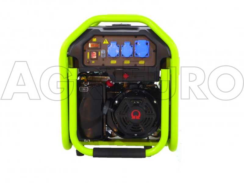Pramac PX 5000 - Benzin-Stromerzeuger mit R&auml;dern und AVR-Regelung und Elektrostarter - Dauerleistung 3.8 kW - 230V
