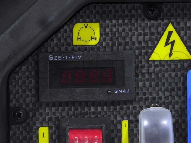 Pramac PX 5000 - Benzin-Stromerzeuger mit R&auml;dern und AVR-Regelung und Elektrostarter - Dauerleistung 3.8 kW - 230V