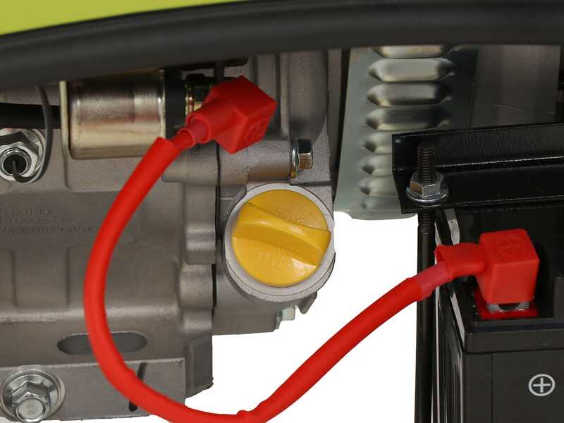 Pramac WX7000 - Benzin-Stromerzeuger mit R&auml;dern und AVR-Regelung und Elektrostarter 6.1 kW - Dauerleistung 5.8 kW - 230V