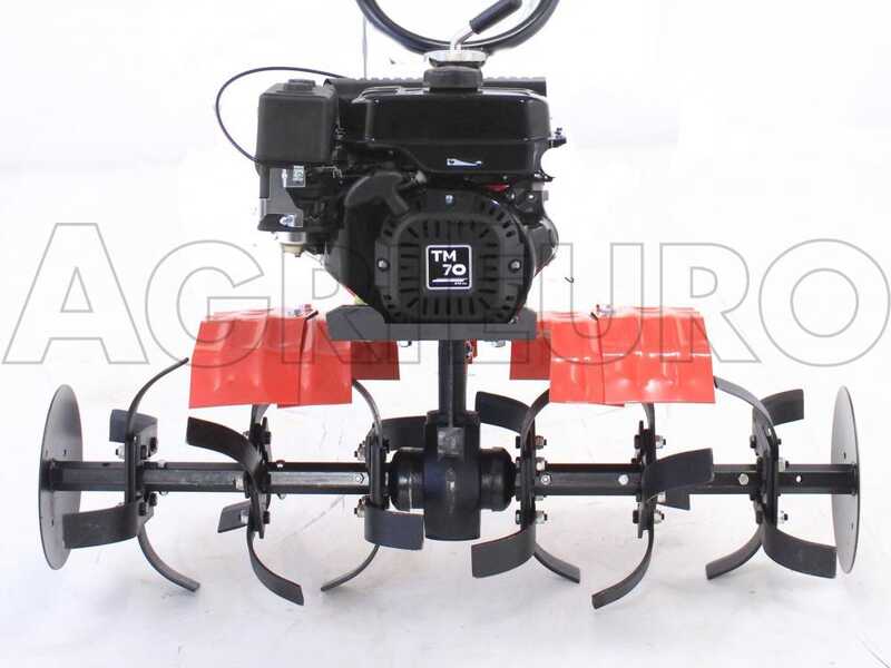 Eurosystems Euro 102 Motorhacke / Gartenfr&auml;se mit Loncin TM 70 Benzinmotor