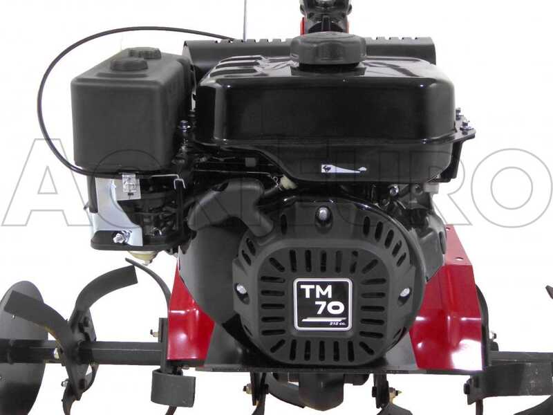 Eurosystems Euro 102 Motorhacke / Gartenfr&auml;se mit Loncin TM 70 Benzinmotor