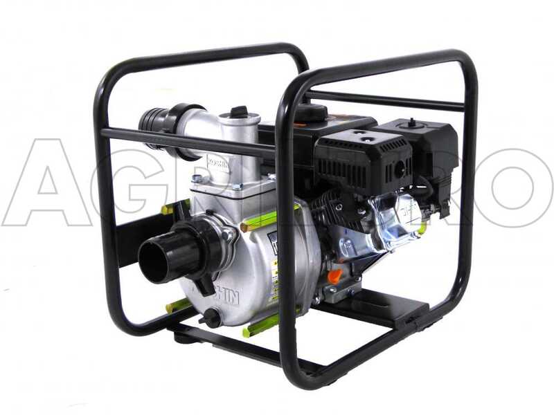 Benzinmotorpumpe Koshin STV-80X f&uuml;r Grauwasser mit 80 mm Anschl&uuml;ssen - Wasserpumpe