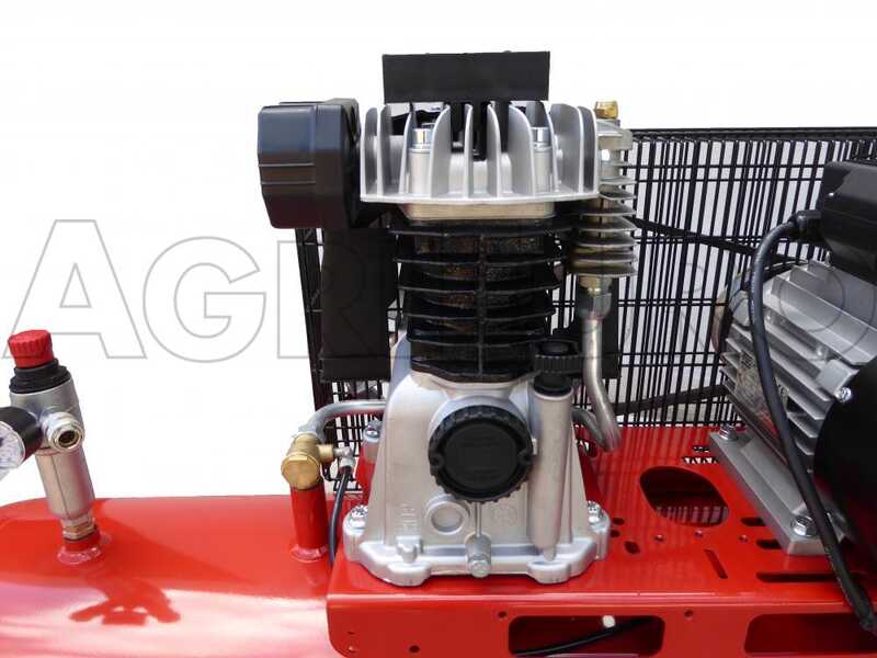 FINI ADVANCED MK 103-200-3M - Elektrischer Kompressor 230V - Riemenantrieb - 3PS