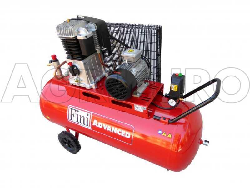FINI ADVANCED BK 119-270L - Kompressor mit Riemenantrieb - 400V - Motor 5.5PS - 270 Lt