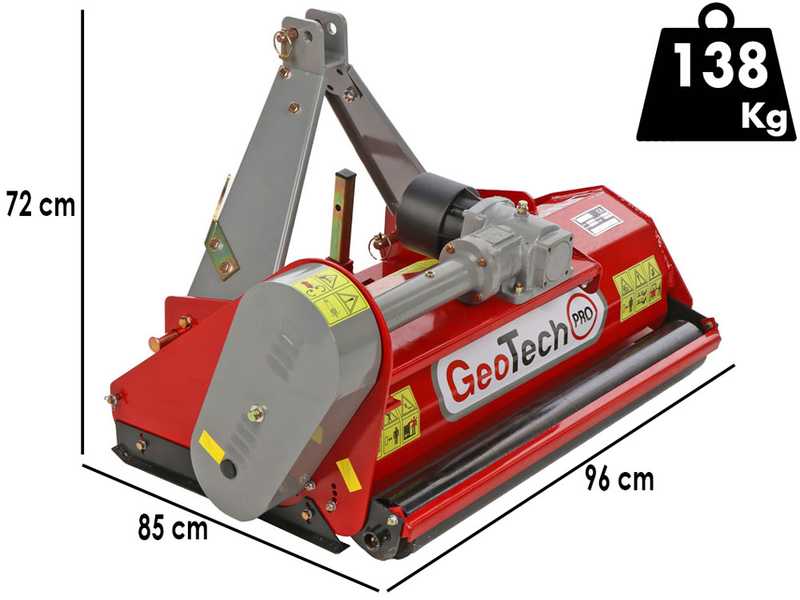 GeoTech Pro LFM 85 - Mulcher f&uuml;r Traktor - leichte Baureihe