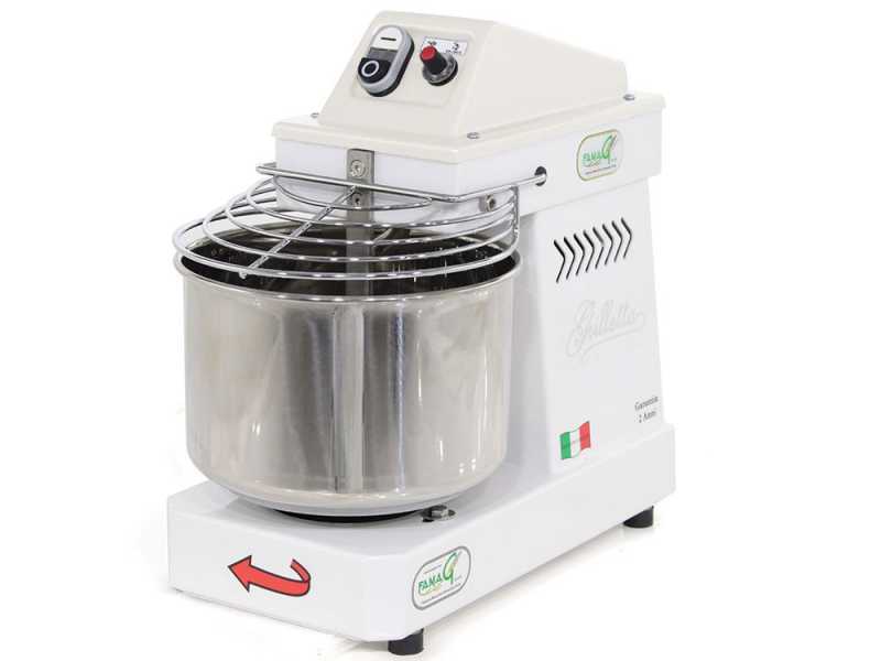 Famag Grilletta IM 5-10V - Spiralkneter - 5 kg - 10 Geschwindigkeiten