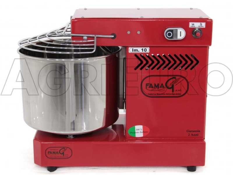 Famag IM 10/230 10 Geschwindigkeiten &ndash; Spiralkneter 10 kg - rot