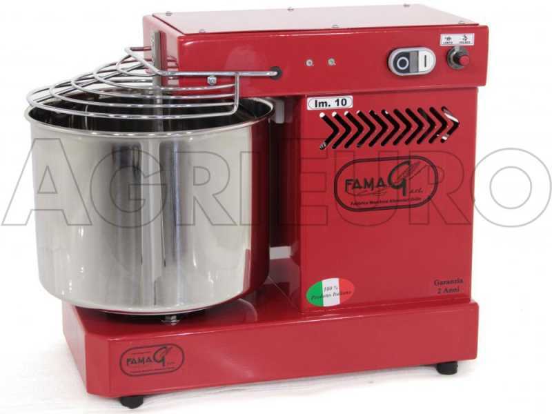 Famag IM 10/230 10 Geschwindigkeiten &ndash; Spiralkneter 10 kg - rot