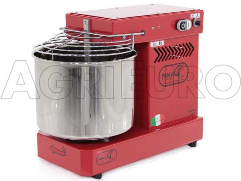 Famag IM 10/230 10 Geschwindigkeiten &ndash; Spiralkneter 10 kg - rot