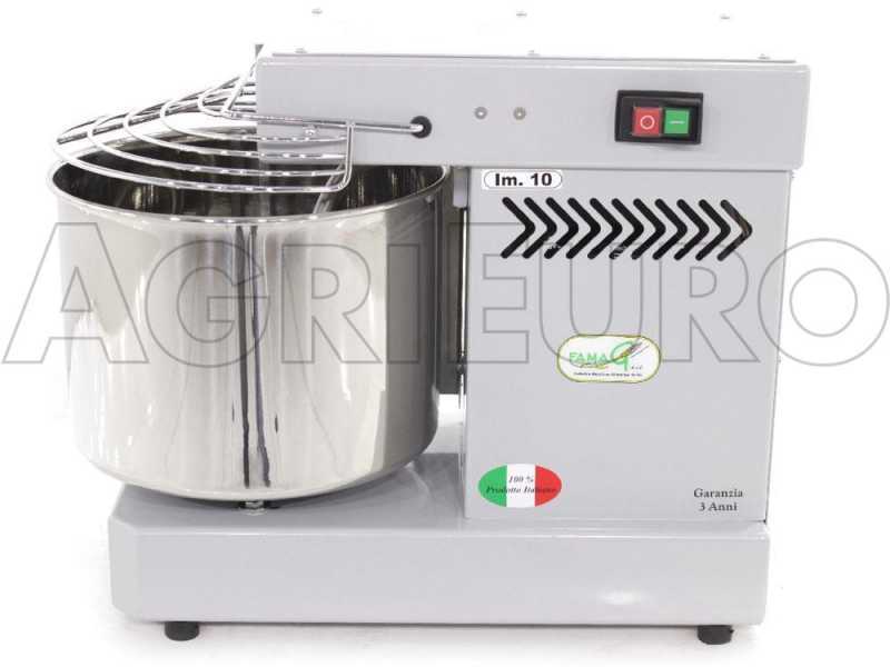 Famag IM 10/230 1 Geschwindigkeit Silver &ndash; Spiralknetermaschinen 10 kg