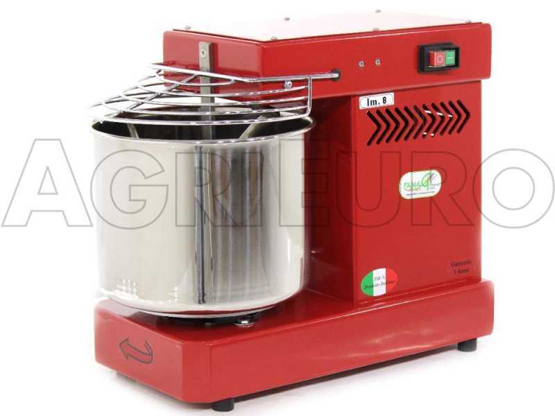 Famag IM 8/230 Einfach Geschwindigkeit Rot &ndash; Spiralknetermaschinen 8 kg