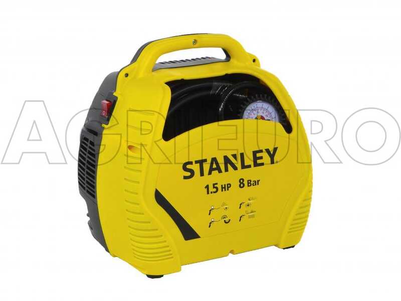 Stanley AIR KIT - Kompakter tragbarer elektrischer Kompressor - Motor 1.5 PS - 8 bar