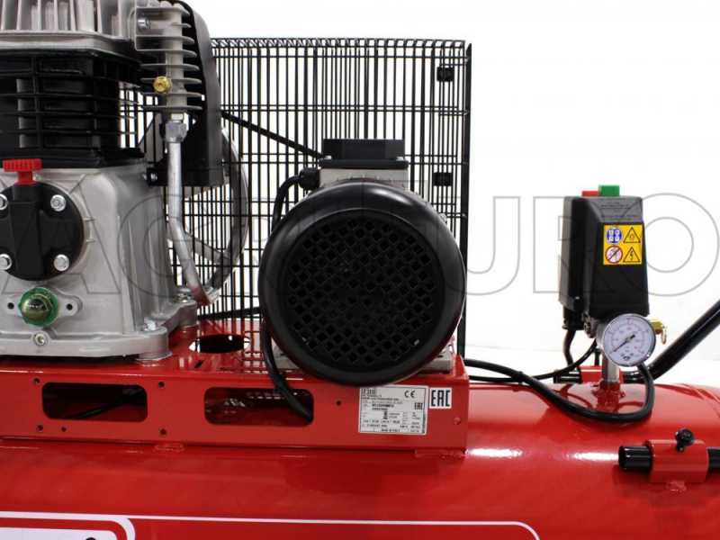 FINI ADVANCED MK 113-200-4 - Elektrischer Kompressor mit Riemenantrieb - 400V - Motor 4 PS - 200 Lt