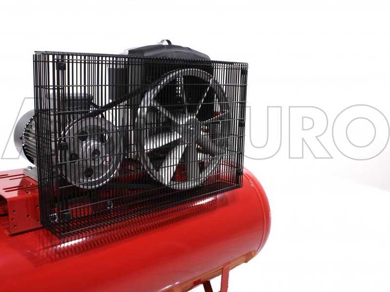 FINI ADVANCED BK 114-270L - Kompressor mit Riemenantrieb 400V - 5.5 PS - 270 Lt