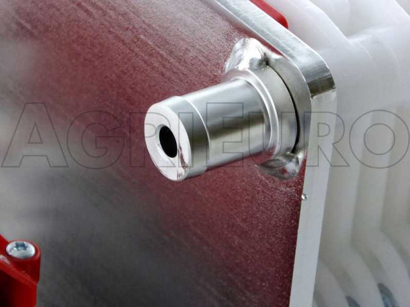 Rover Colombo 12 INOX Schichtenfilter mit Kartons f&uuml;r Weinfiltern - Edelstahlgeh&auml;use