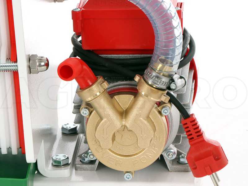 Rover Colombo 18 - Schichtenfilter mit Kartons und Platten - Pumpe aus Bronze