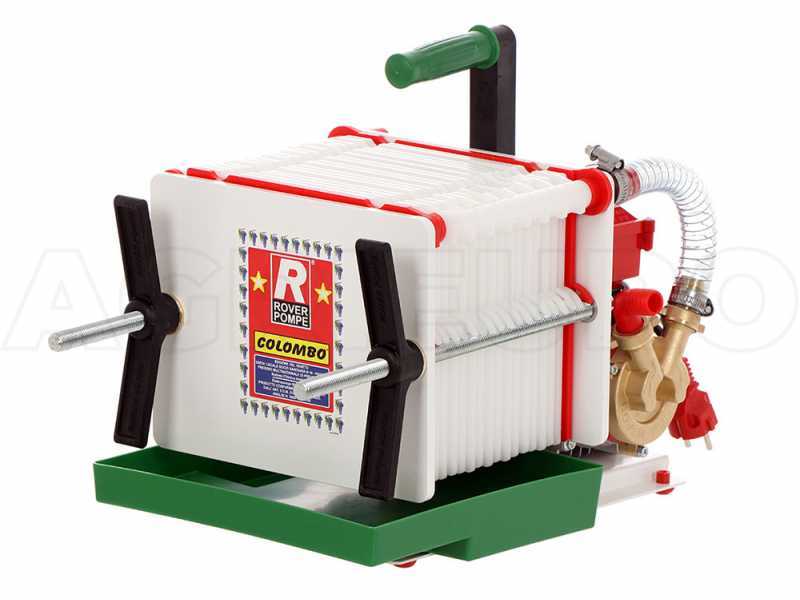 Rover Colombo 18 - Schichtenfilter mit Kartons und Platten - Pumpe aus Bronze
