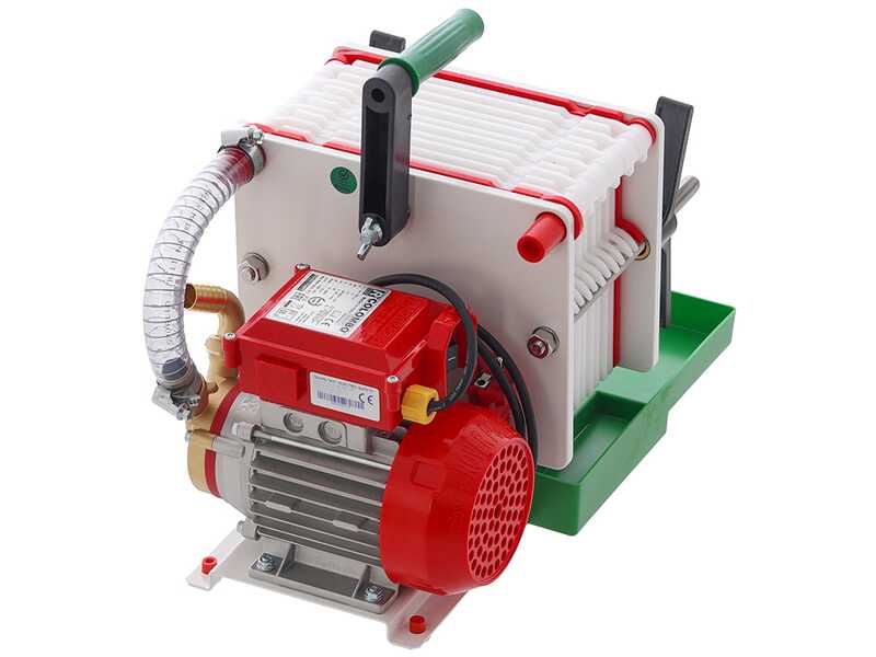 Rover Colombo 12 - Schichtenfilter mit Kartons und Platten - Pumpe aus Bronze