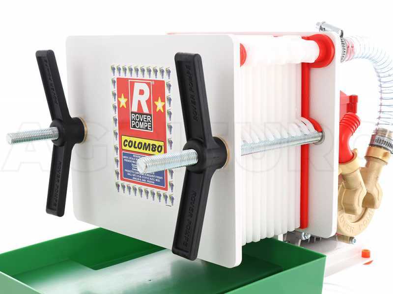Rover Colombo 12 - Schichtenfilter mit Kartons und Platten - Pumpe aus Bronze