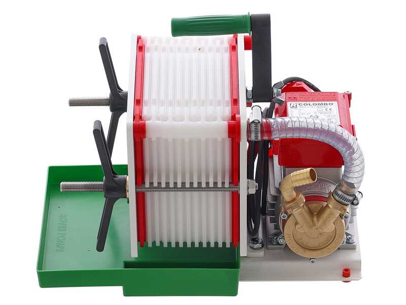 Rover Colombo 12 - Schichtenfilter mit Kartons und Platten - Pumpe aus Bronze