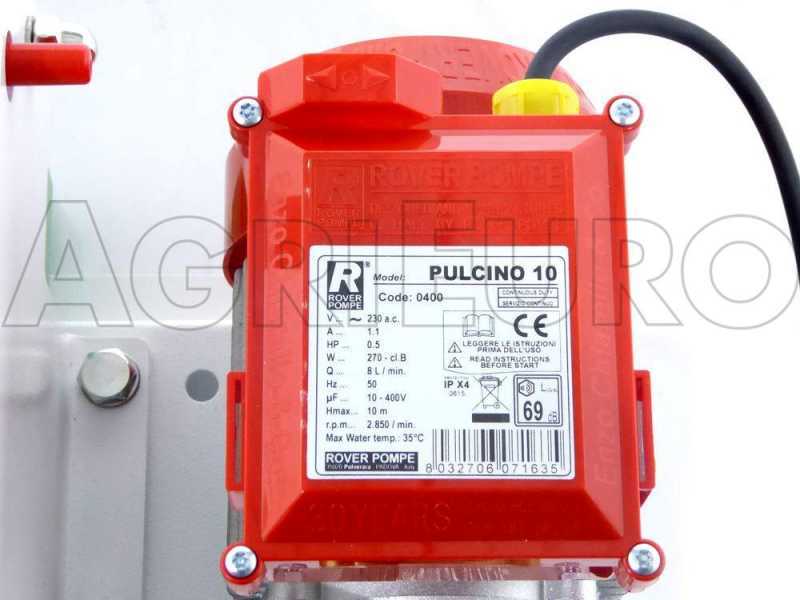 Rover Pulcino 10 - Karton- und Plattenfilter &ndash; Bronze-Pumpe