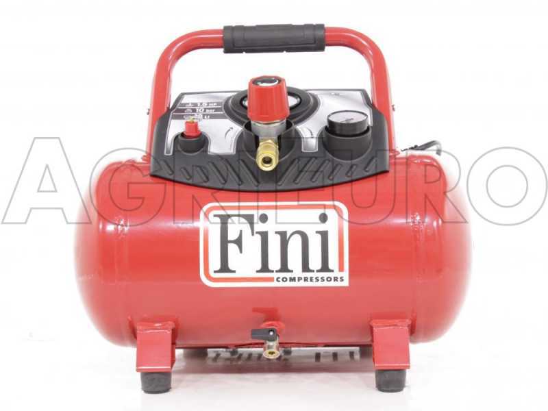 FINI Energy 12 - Tragbarer elektrischer kompakter Kompressor - Motor 1.5PS - 12 Lt