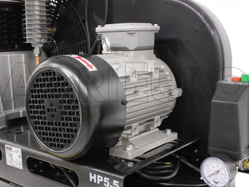 Nuair NB/5,5 T/200 - Kompressor mit Riemenantrieb 400V - 5.5 PS - 200 Lt