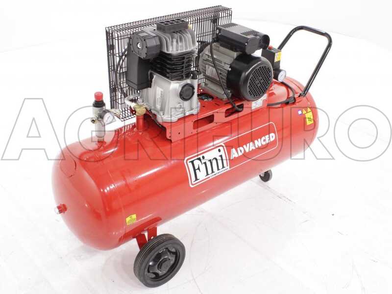 FINI ADVANCED MK 103-150-3M - Elektrischer Kompressor mit Riemenantrieb 230V - 3 PS - 150 Lt