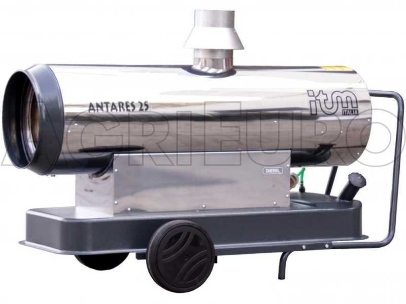 ITM ANTARES 25 INOX - Diesel Heizkanone - indirekte Heizung mit Austauscher