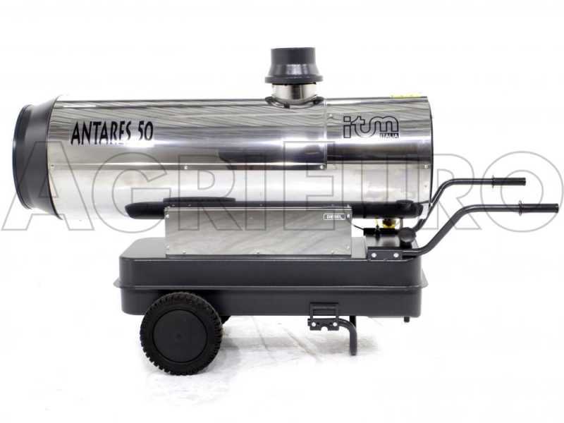 ITM ANTARES 50 INOX - Diesel Heizkanone - indirekte Heizung mit Austauscher