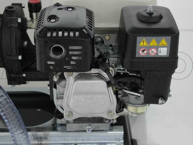 Kit Motorspr&uuml;hpumpe Comet APS 41 &ndash; Honda Motor GP 160 mit Wagen und 120 l Tank mit Anh&auml;ngerkupplung