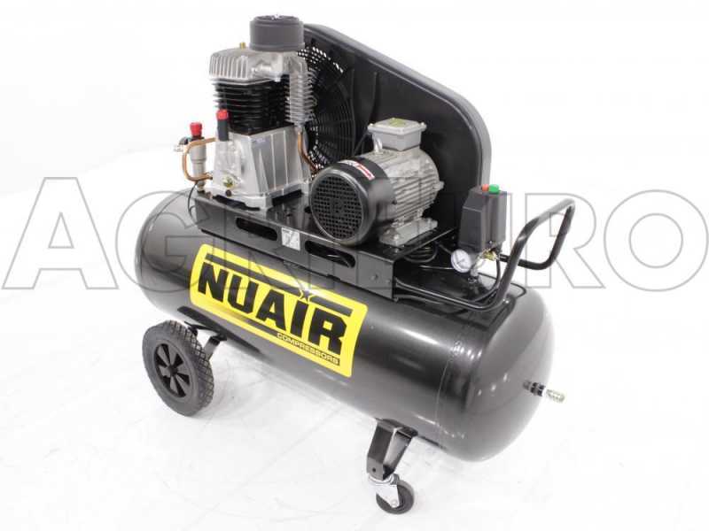 Nuair NB/5,5CT/270 - Dreiphasiger Kompressor mit Riemenantrieb - Motor 5.5PS - 270 Lt