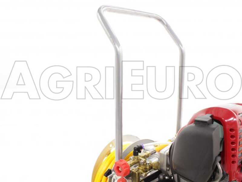 GeoTech SP 320 4S Membranpumpe aus Aluminium mit Wagen - 4-Takt Benzinmotor