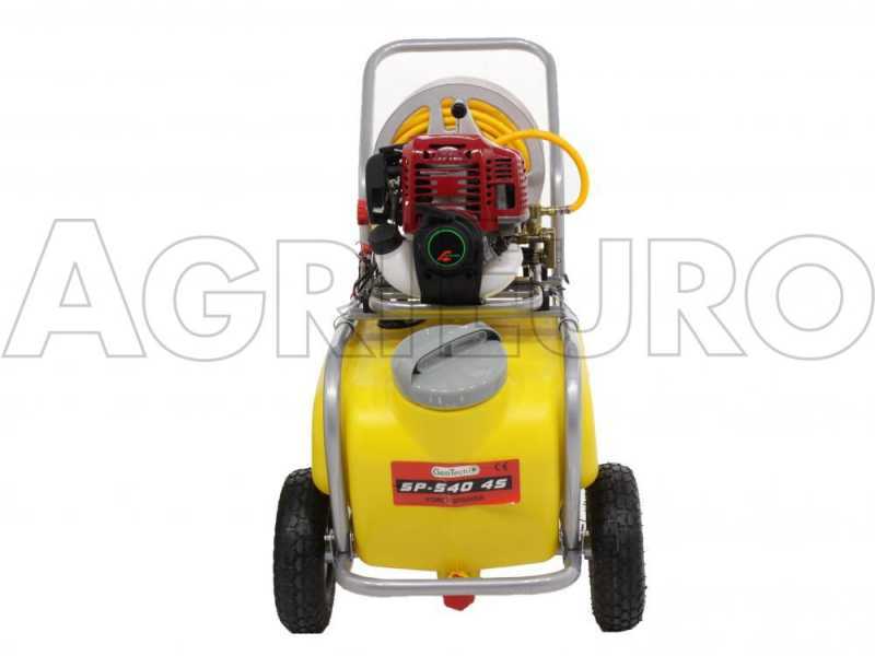 Membranpumpe mit Wagen GeoTech SP 540 4S - 4-Takt Benzinmotor