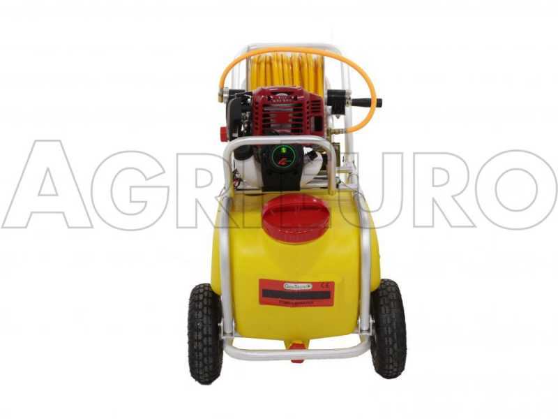 GeoTech SP 1050 4S Membranpumpe aus Aluminium mit Wagen - 4-Takt Benzinmotor