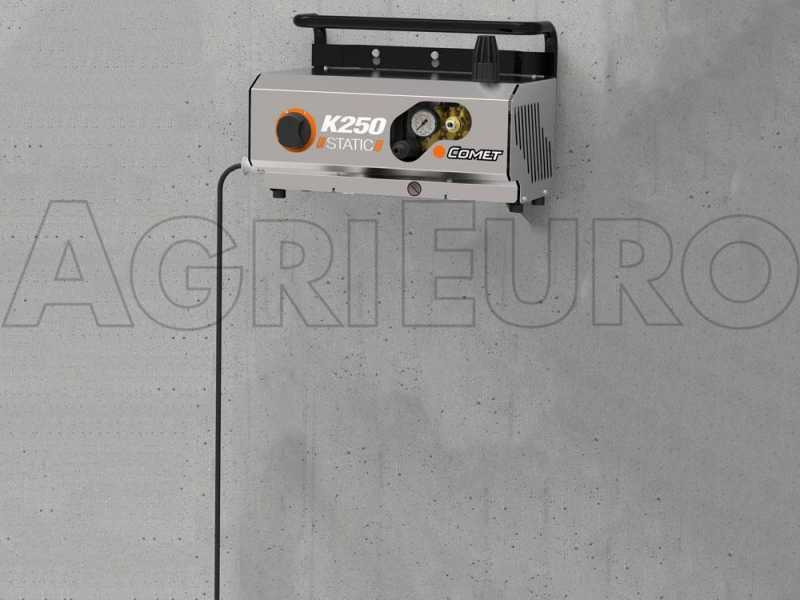 Comet K250 Static 15/170 T Kaltwasser Hochdruckreiniger - 400V &ndash; Wandmontage