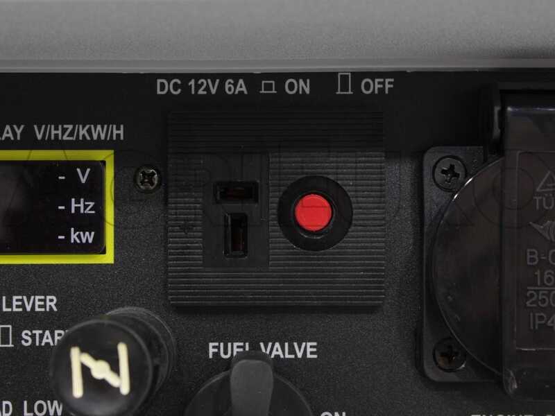 AMA G3000I - Leiser Inverter-Stromerzeuger mit R&auml;dern 3 kW - Dauerleistung 2.8 kW - 230V