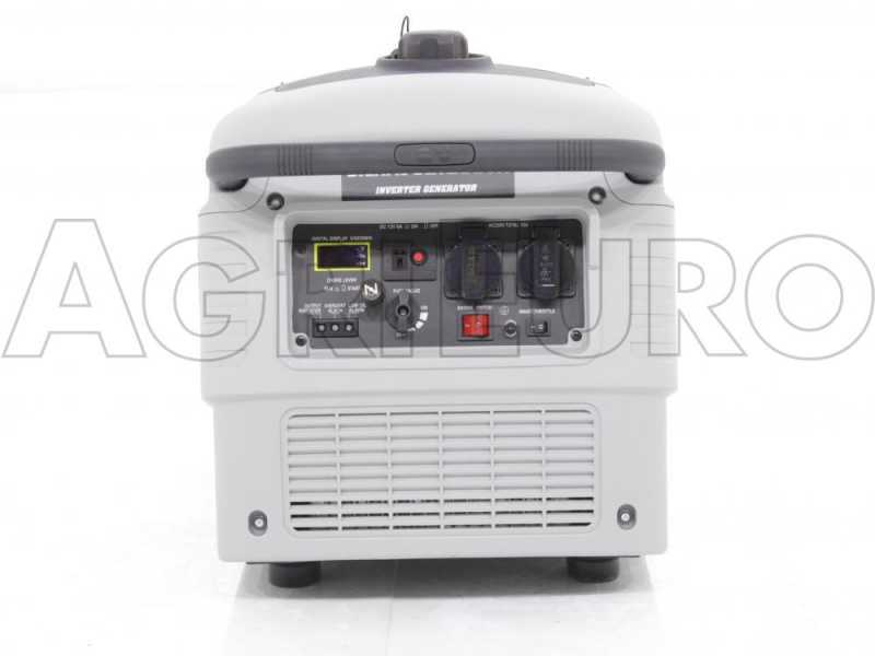 AMA G3000I - Leiser Inverter-Stromerzeuger mit R&auml;dern 3 kW - Dauerleistung 2.8 kW einphasig