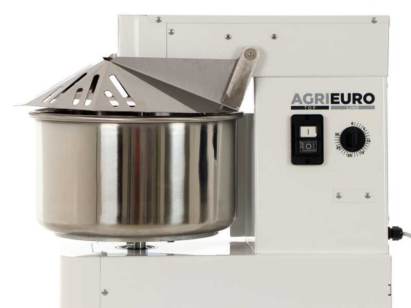 Spiralkneter Mixer 2000 T - 400V - Teigkapazit&auml;t 17 Kg - Wanne 22 Liter