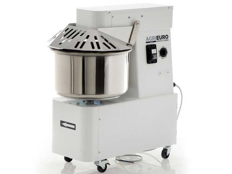 Spiralkneter Mixer 2000 T - 400V - Teigkapazit&auml;t 17 Kg - Wanne 22 Liter