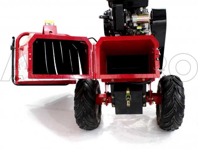 GeoTech Pro PCS 155 LE - Profi Benzin Garten H&auml;cksler - 15 PS - Elektro Starter