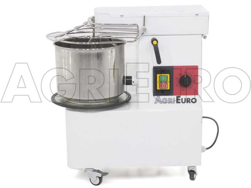 Mixer 1000 S Deluxe Spiralkneter - mit kippbarem Kopf - Teigkapazit&auml;t 8 Kg - Wanne 10 Liter