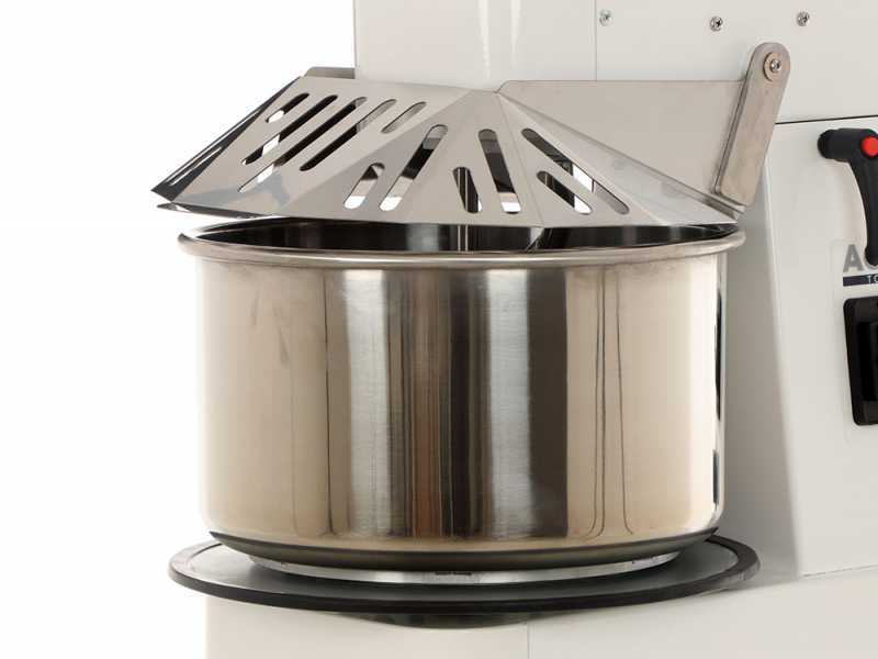 MIXER 3000 T-2G Spiralkneter mit 2 Geschwindigkeiten - 400V - Wanne 32 L und Teigkapazit&auml;t 25 Kg
