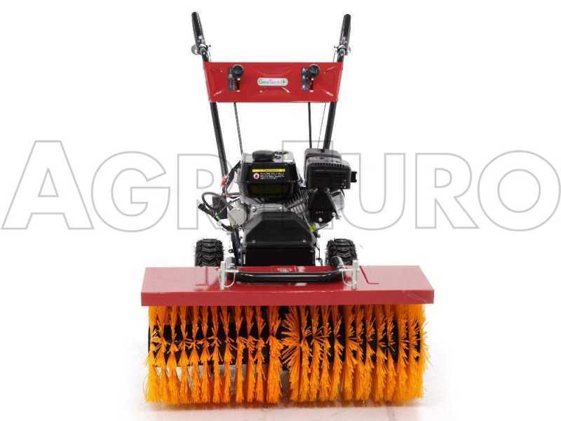 Benzin Kehrmaschine- Mehrzweckger&auml;t - GeoTech SS 680 WEL EVO - Breite 80 cm - E-Starter
